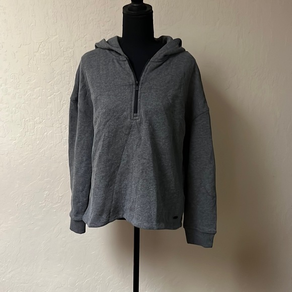 DKNY Gray Zip-Up Hoodie‎ - Picture 1 of 10